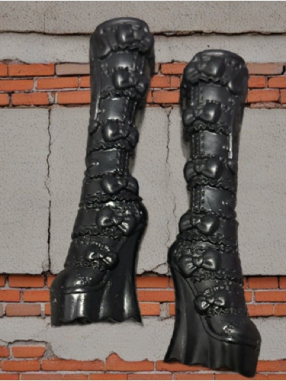 Monster High Elissabat ~ Frights Camera Action ~ Black Boots - Picture 2 of 10